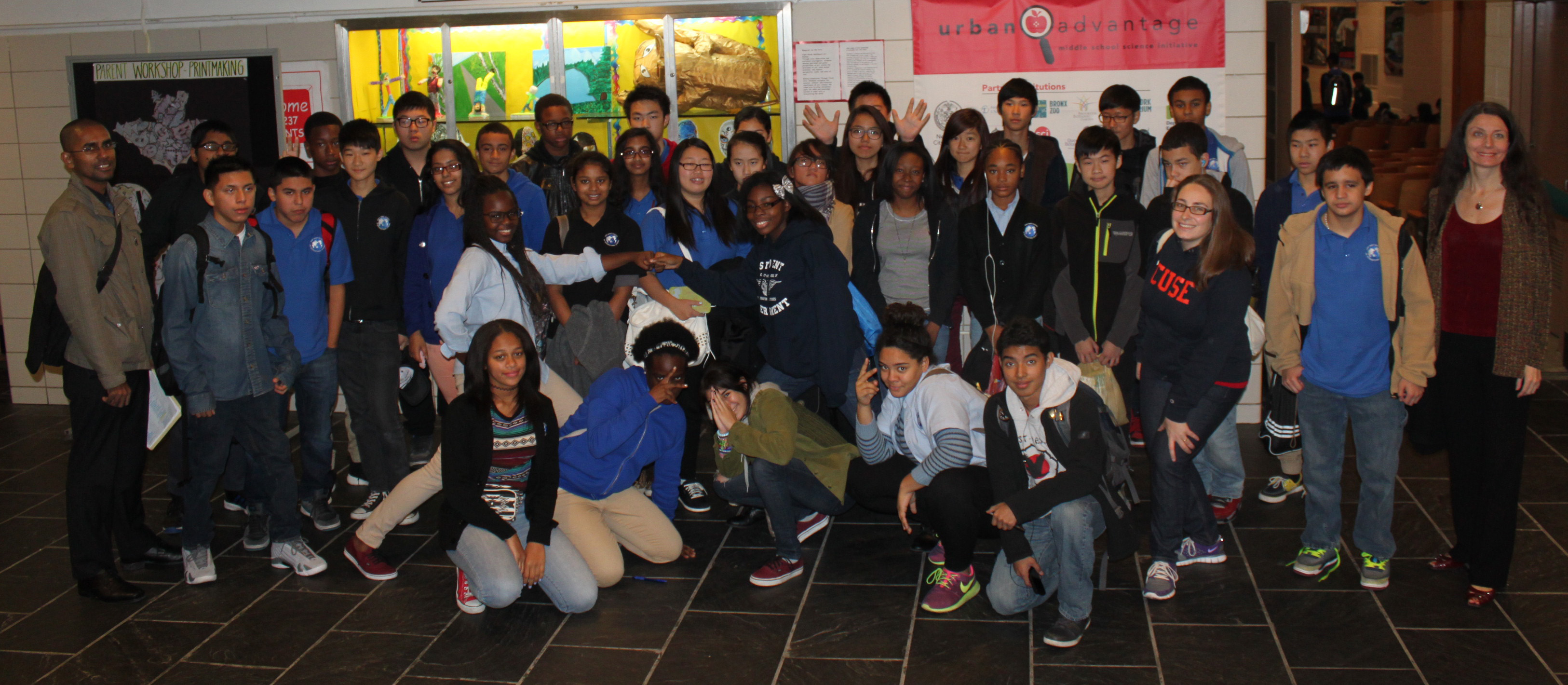 They had the opportunity to explore LIU Brooklyn...