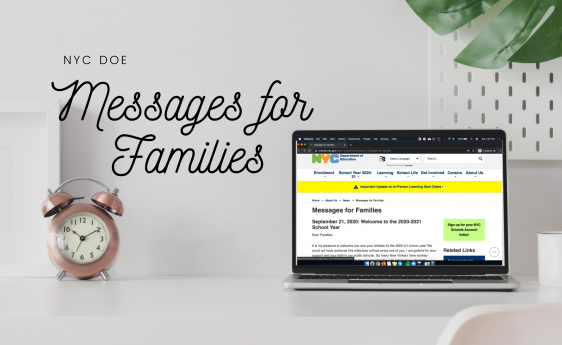 NYC DOE Messages for Families